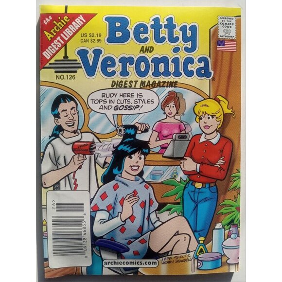 Archie Digest Magazine #126 – Betty & Veronica Digest Special (2016) - Picture 1 of 2